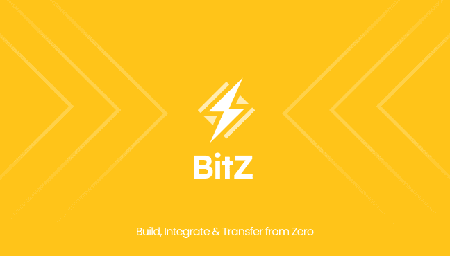 BitZ logo on yellow
